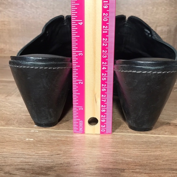 Ecco Leather Clog Mule Women’s 9 Black Slide On Closed Toe EU 40 - Picture 15 of 16